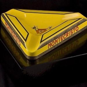 Stunning Triangle Montecristo Cigar Ashtray